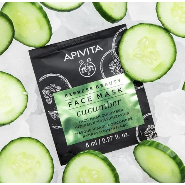 Apivita Express Beauty Cucumber Intensive Moisturizing Mask 8ml