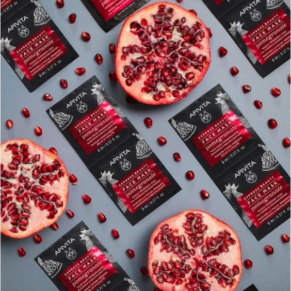 Apivita Express Beauty Brightening & Vitalizing Mask Pomegranate 8ml
