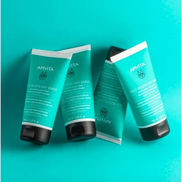 Apivita Oily Roots & Dry Ends Conditioner 150ml