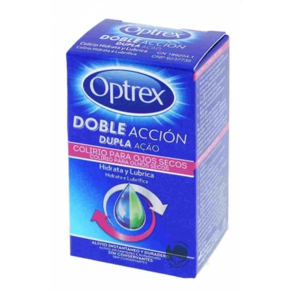 Optrex Double Action Eye Drops for Dry Eyes 10ml