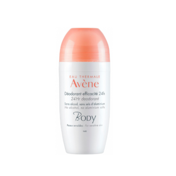 Avène Body Deodorant Roll-on 24h Effectiveness 50ml