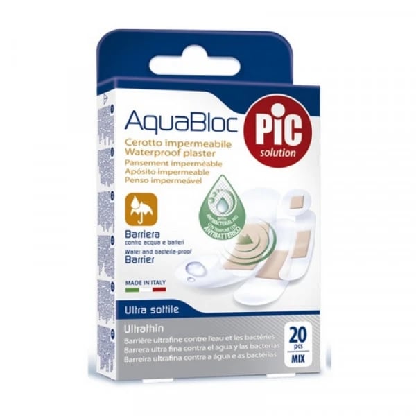 Pic Solution Aquabloc Bandages Medium x20