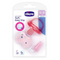 Chicco Pack Pacifier + Clip with Chain Physio Soft Pink 16-36M