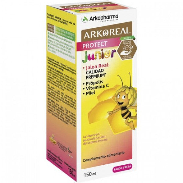 ArkoReal Protect Junior Bio Strawberry Solution 140ml