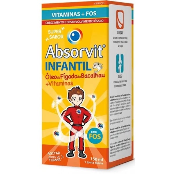 Absorvit Infantil Cod Liver Oil 150ml