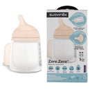 Suavinex Zero.Zero Silicone Teat Baby Bottle for Colic, Slow Flow, 180ml