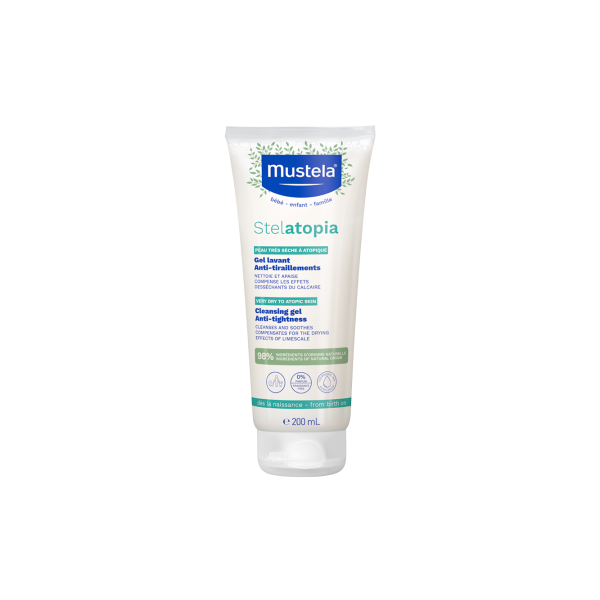 Mustela Bebé Stelatopia Cleansing Gel Without Perfume 200ml