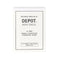 Depot No.504 Beard and Mustache Cleansing Wipes x12