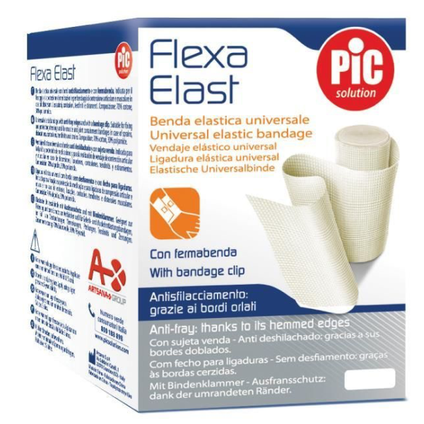 Pic Solution Flexa Elasticity Universal Elastic Bandage 6cmx4.5m