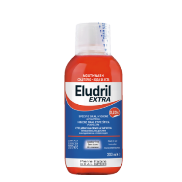 Eludril Extra Mouthwash 300ml