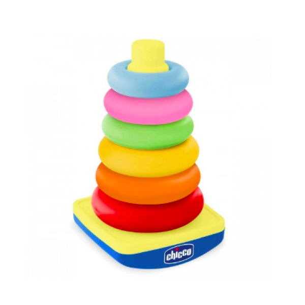 Chicco Toy Pyramid Rings 6M+