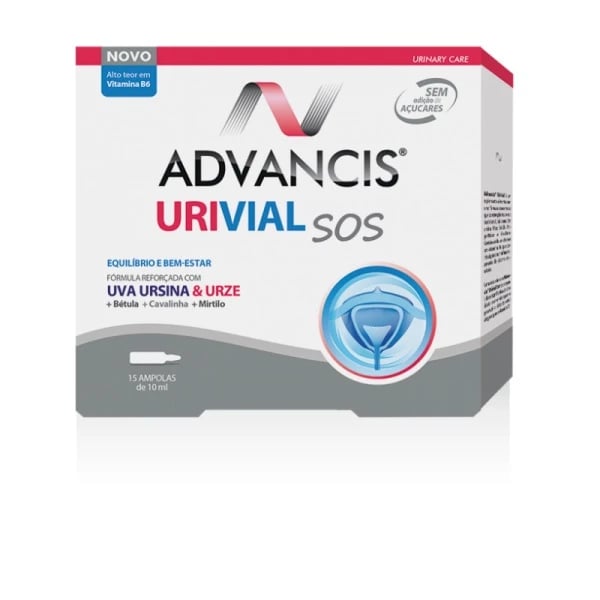 Advancis Urivial SOS Ampoules 10ml x15
