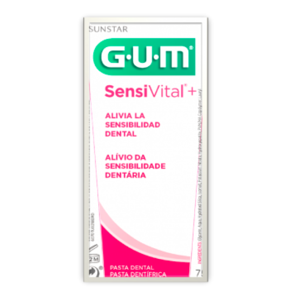 Gum Sensivital+ Toothpaste 75ml