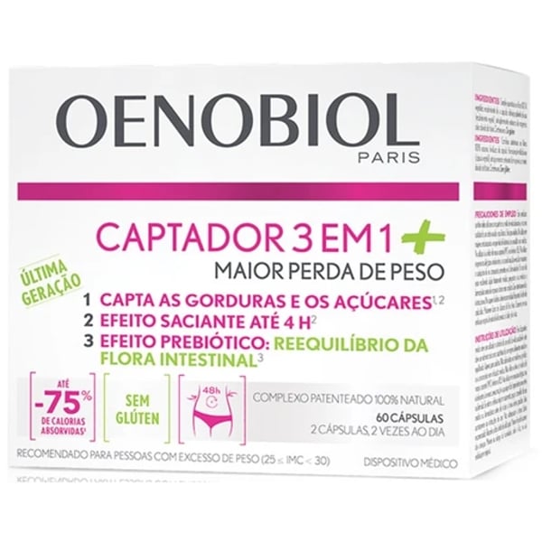 Oenobiol 3-in-1 Captador+ Capsules X60