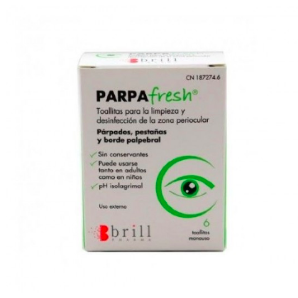 PARPAfresh Periocular X6 Cleansing Wipes