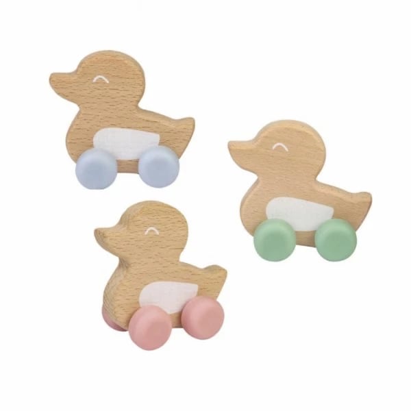 Saro Nature Teether Toy Duck 4m+