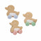 Saro Nature Teether Toy Duck 4m+