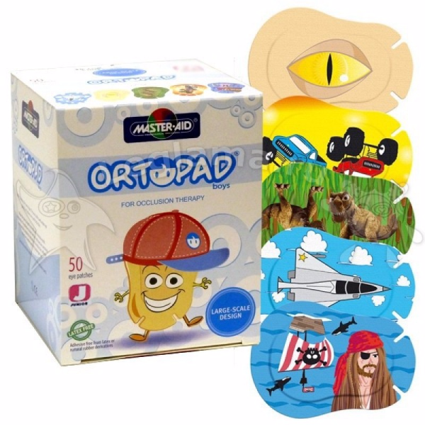 Ortopad Boys Junior Ophthalmic Dressing 67 x50mm x50