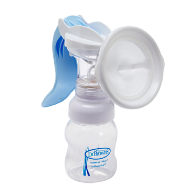 Dr. Browns Breast Pump + Wide Mouth Bottle 120ml