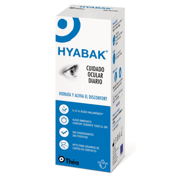 Hyabak Hypotonic Lens/Eye Solution 10ml