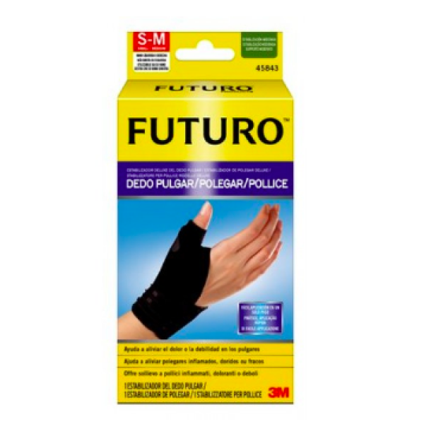 Futuro Thumb Stabilizer Deluxe Black L