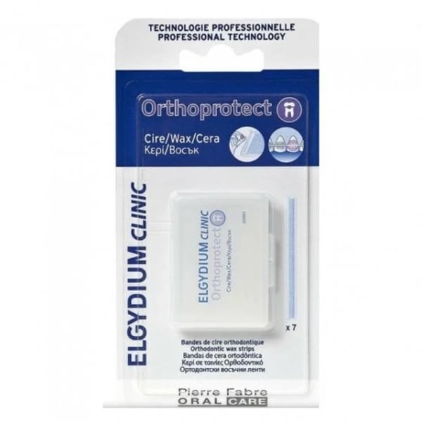 Elgydium Clinic Orthoprotect - Protective Orthodontic Wax X7