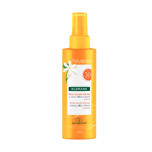 Klorane Polysianes Sublime Solar Spray SPF30 200ml