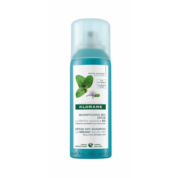 Klorane Capilar Mint Detox Dry Shampoo 50ml