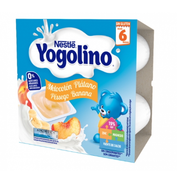 Nestlé Yogolino Peach and Banana 6M+