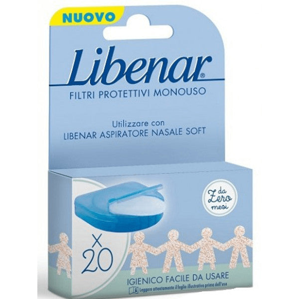 Libenar Baby Nasal Aspirator Refills Disposable Filters x20