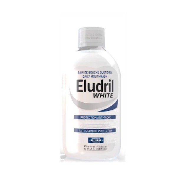 Eludril White Mouthwash 500ml