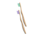 WooBamboo Kids Soft Toothbrush x2