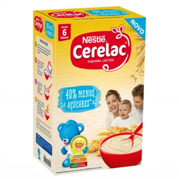 Nestlé Cerelac Milk Flour -40% Sugar 250g