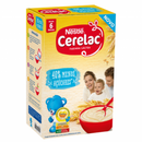 Nestlé Cerelac Dairy Flour -40% Sugar 250gr