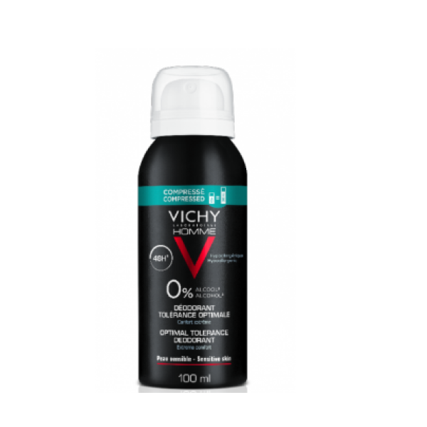 Vichy Homme Deodorant Spray Optimal 48H 100ml