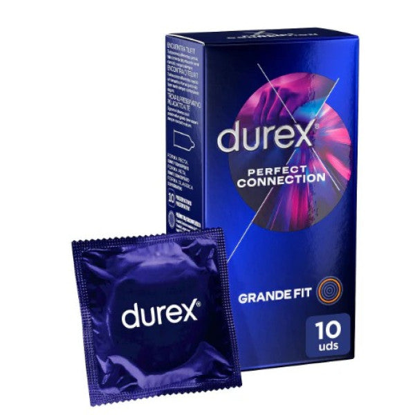 Durex Perfect Connection Grand Fit Condoms X10