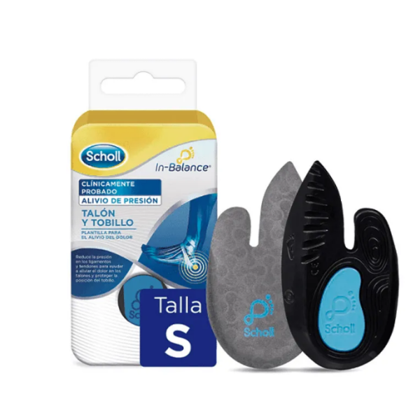 Scholl In Balance Heel/Ankle Insole S X2