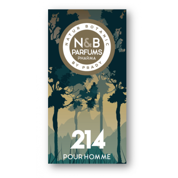 Natur Botanic Eau Parfum Roll On 214 Homme 12ml