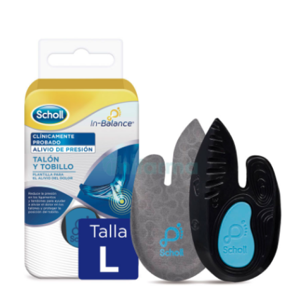 Scholl In Balance Heel/Ankle Insole L X2