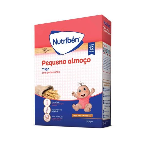 Nutribén Wheat Breakfast with Pieces 375G 12M