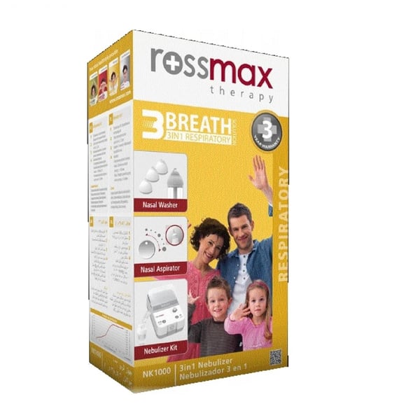 Rossmax 3-Breath 3-in-1 Nebulizer NK1000