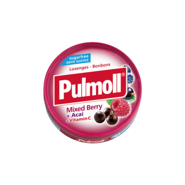 Pulmoll Wild Fruits Sugar Free Lozenges 45g