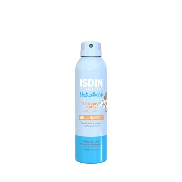 ISDIN Fotoprotector Pediatrics Transparent Spray Wet Skin SPF50 250ml