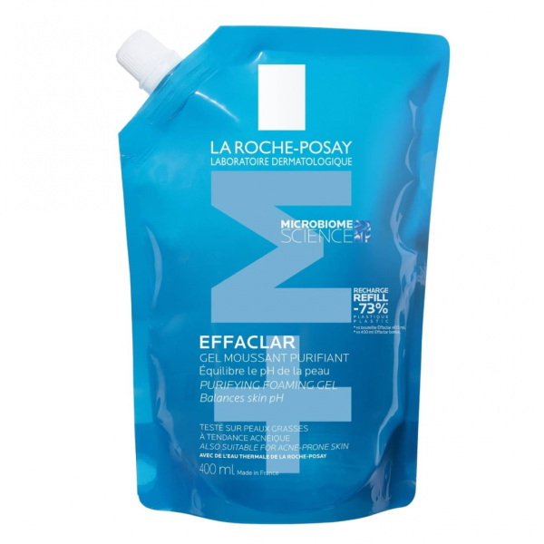 La Roche Posay Effaclar Purifying Gel +M Refill 400ml