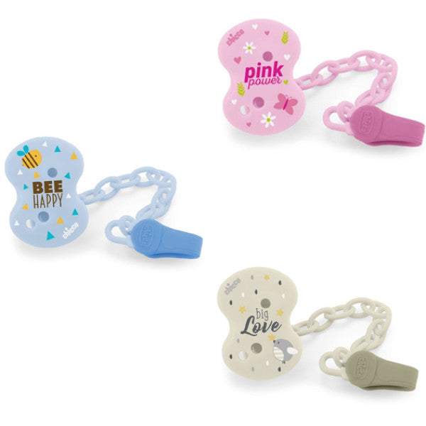 Chicco Clip Pacifier Assorted Colors