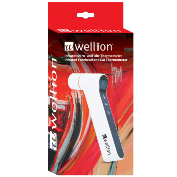 Wellion Ear/Forehead IV Thermometer