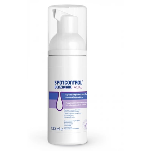 Benzacare Spotcontrol Daily Facial Cleansing Foam 130ml