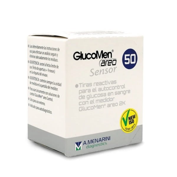 GlucoMen Areo Sensor Strip Blood Glucose x50