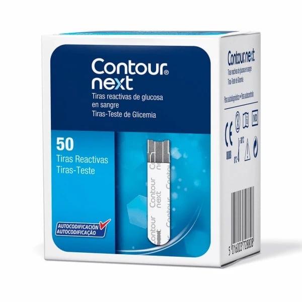Contour Next Takes Blood Glucose x50