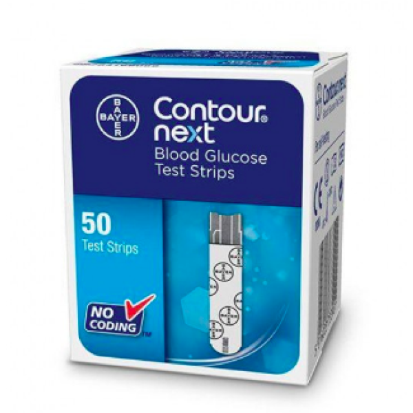 Contour Next Takes Blood Glucose x50